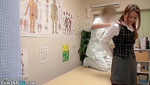 Japanese Massage With Beauty In Pantyhose Goes Too Far