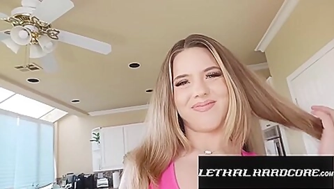 Petite Cute Babe Rides The Cock Like A Pro