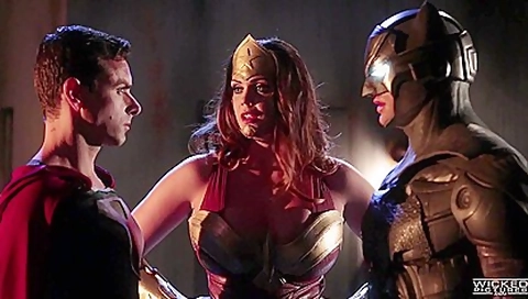 Powerful Woman Is Fucking Two Horny Guys - Alison Tyler