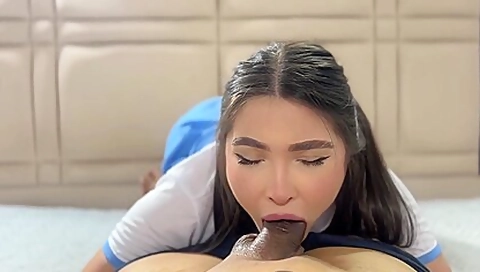 Cute Girl Enjoys A Cock And Fucks Hot!