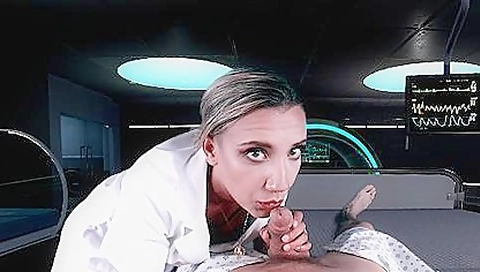Naughty Nurse Milking Your Dick With Sophia Grace
